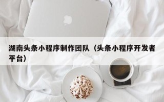 库尔勒湖南头条小程序制作团队（头条小程序开发者平台）
